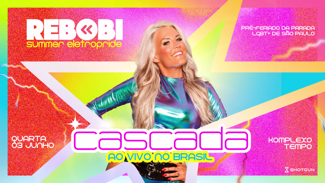 Cascada na Rebobi Summer EletroPride 2026