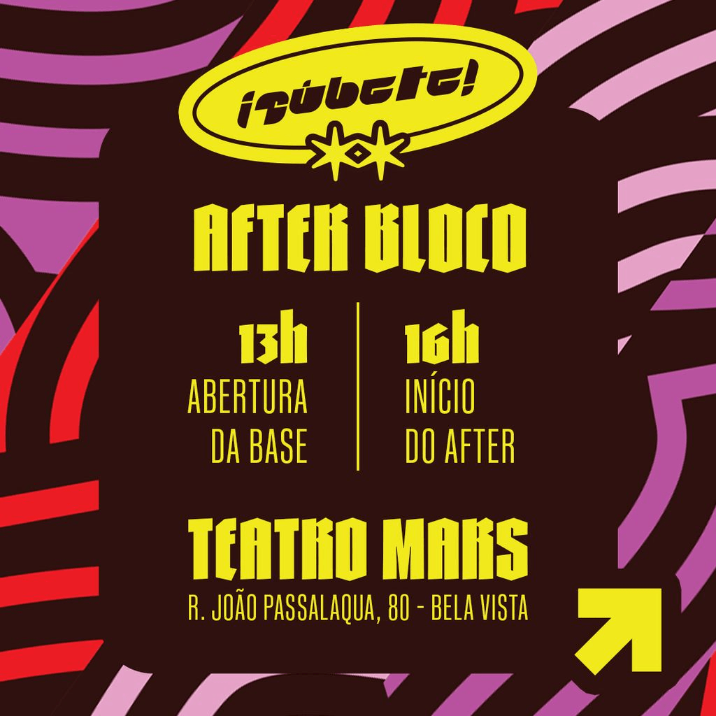 BLOCO da ¡SÚBETE! - base e after