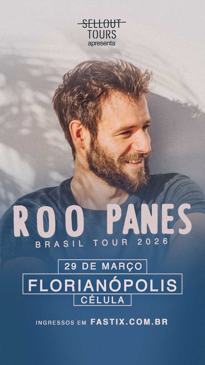 Roo Panes em Florianópolis
