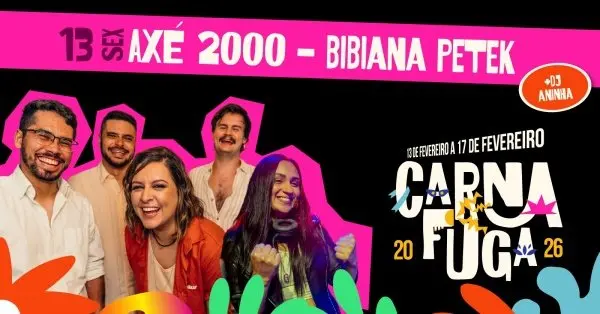 Carnafuga 2026 - Axé 2000 com Bibiana Petek