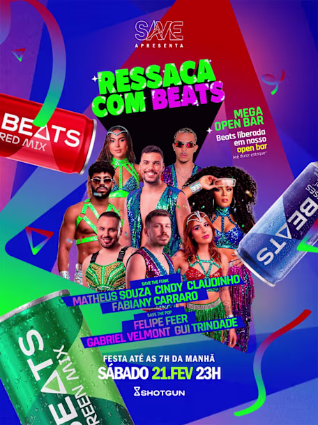 Save - Ressaca Com Beats | Open Bar