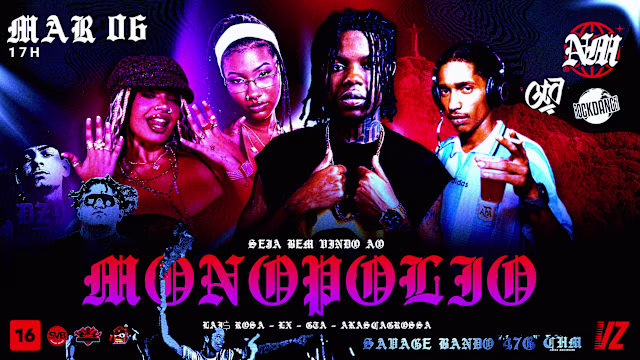 Bem Vindo Ao Monopólio: Lais Rosa, LX & GTA No Vidigal!