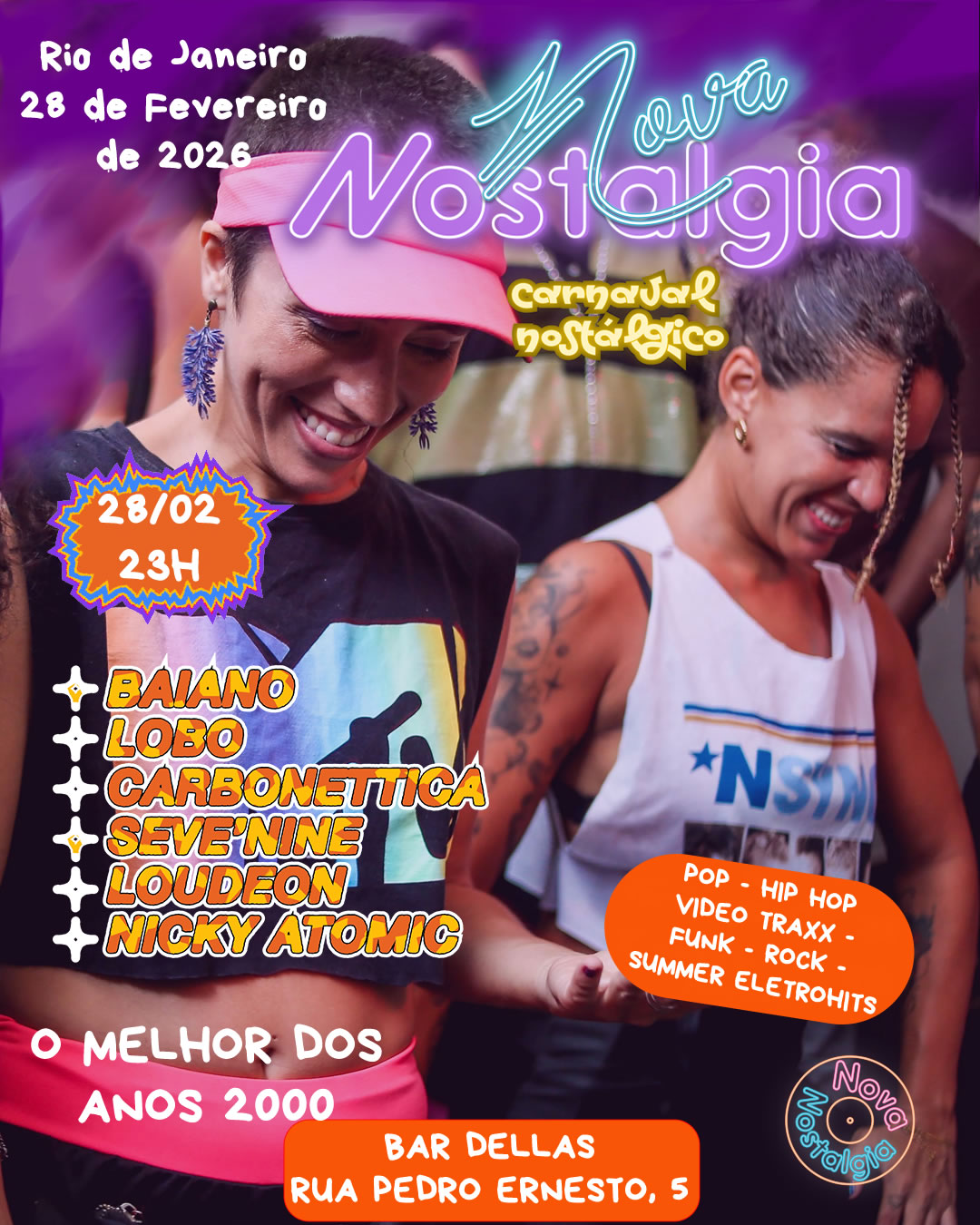 Festa Nova Nostalgia - Carnaval Nostálgico