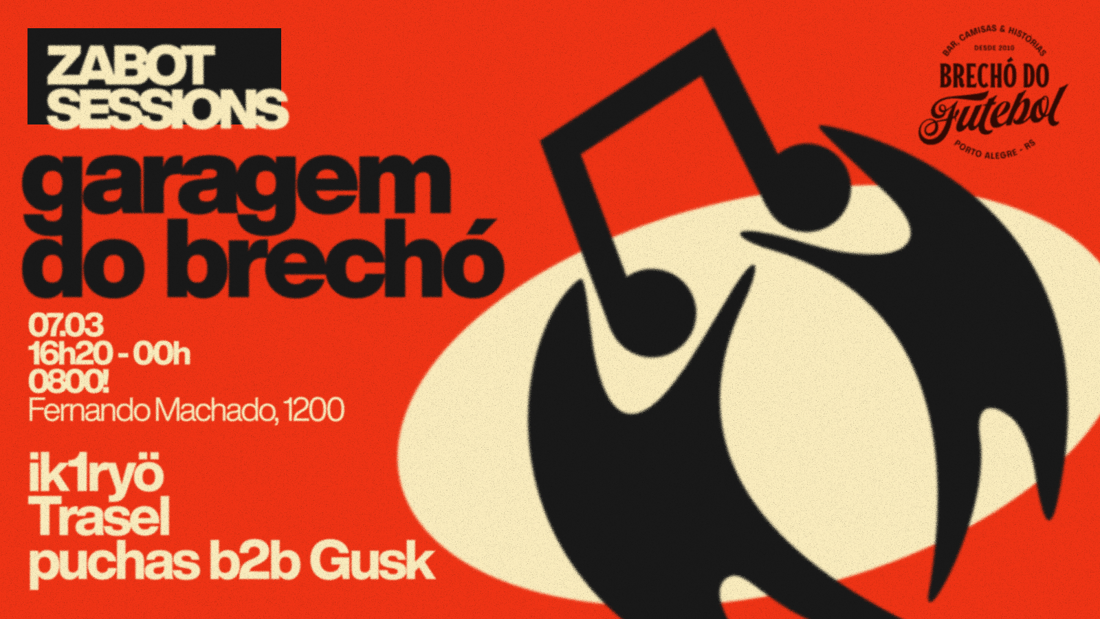 Zabot Sessions - Garagem do Brechó
