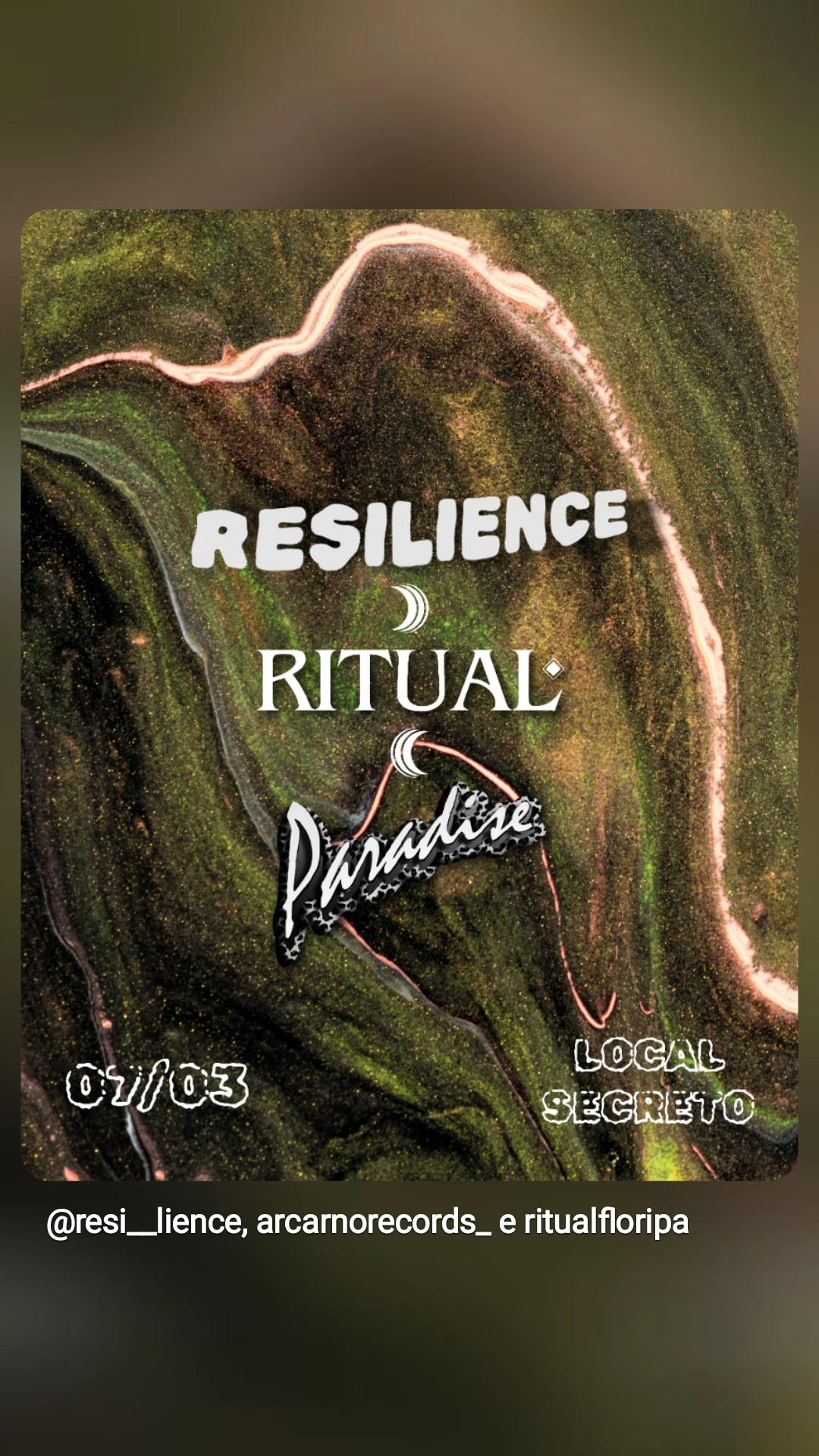 RESILIENCE + RITUAL + PARADISE