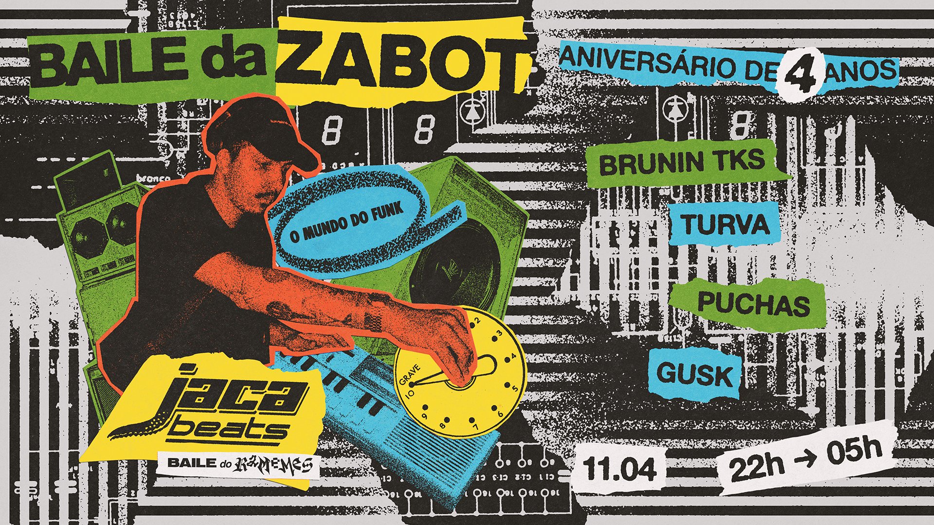 BAILE DA ZABOT - Aniversário de 4 anos