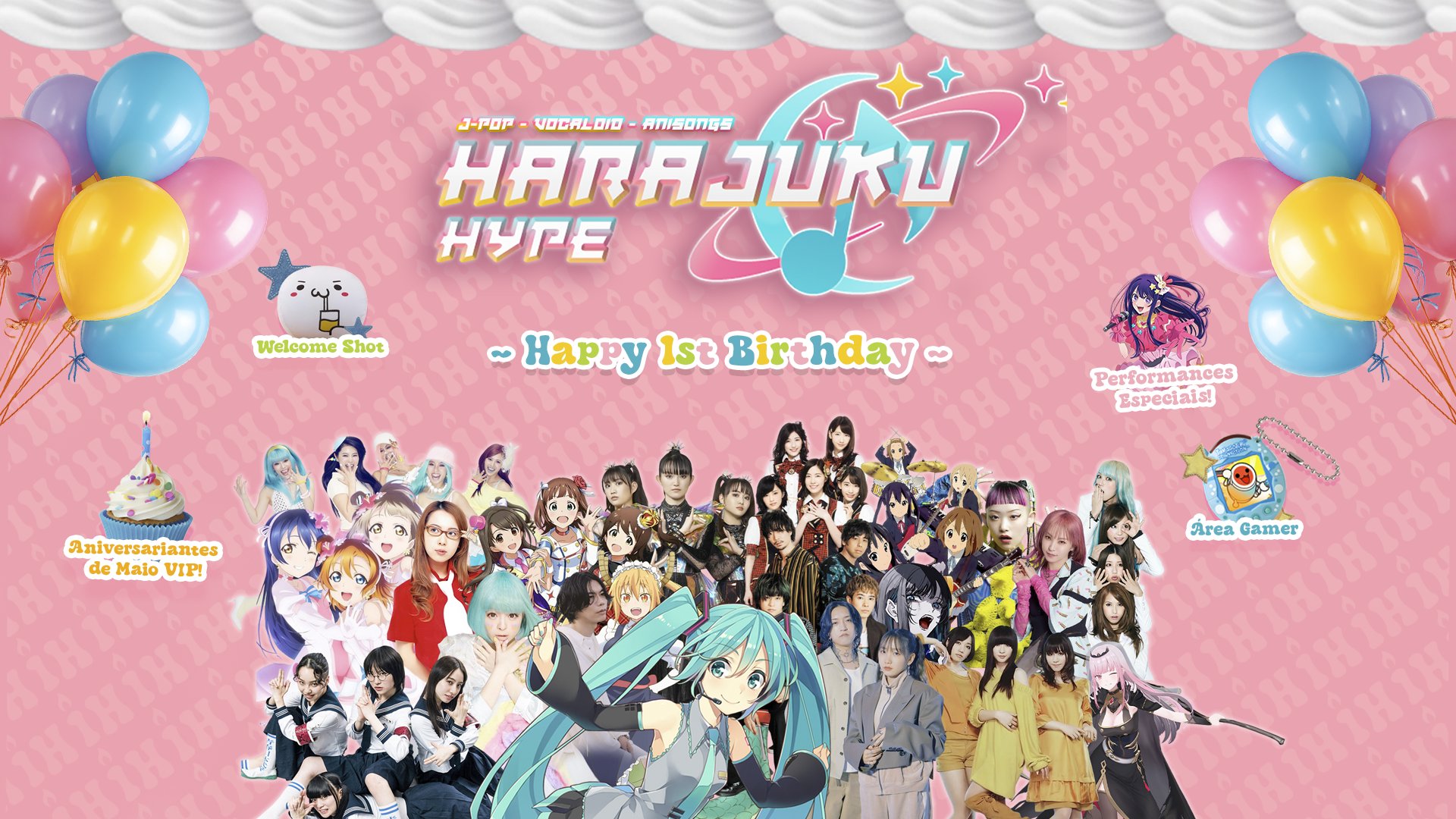 Harajuku Hype: Happy 1st Birthday