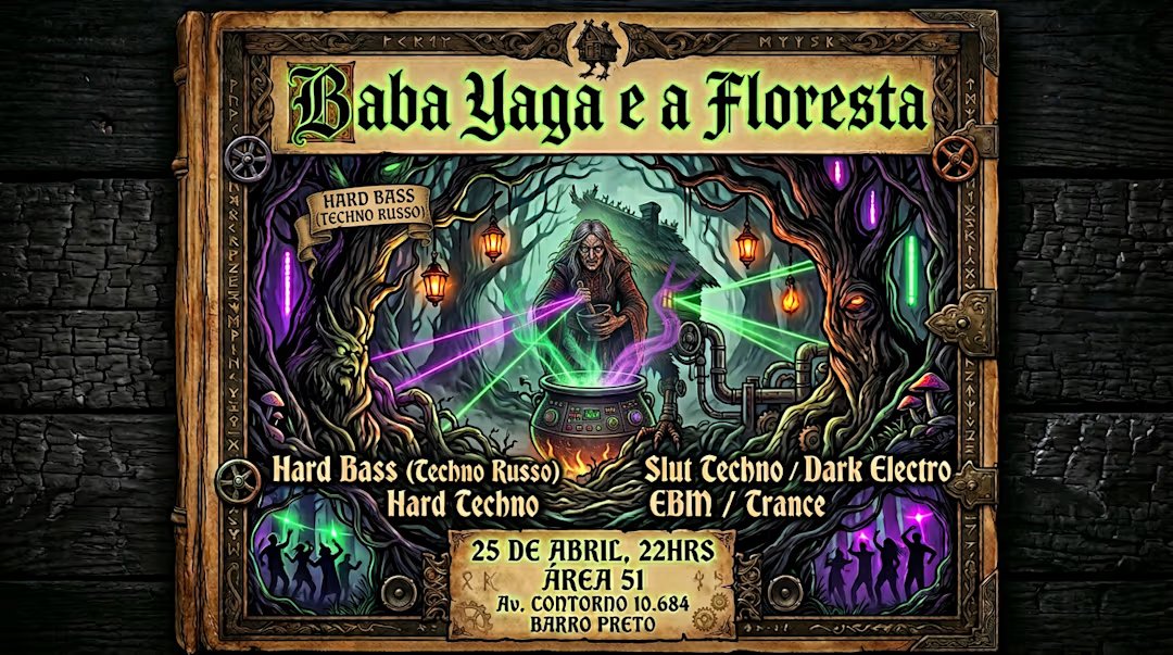 Baba Yaga e a Floresta