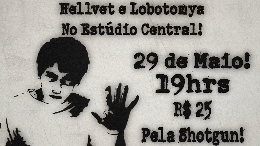 Hellvet e Lobotomya no Estúdio Central