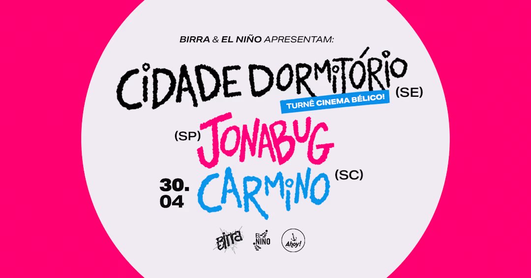 Cidade Dormitório (Se) Jonabug (Sp) & Carmino | Blumenau-Sc