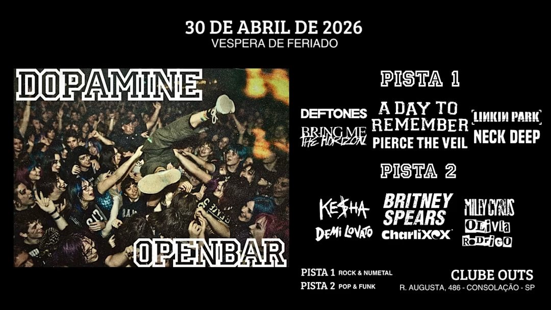 Dopamine | Open Bar | Véspera de Feriado