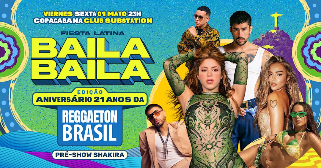 Fiesta Latina Baila Baila | Pré Show Shakira