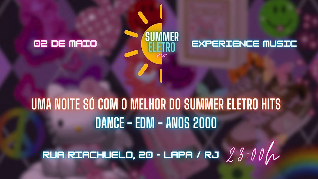 Summer Eletro Rio - Dance With Me