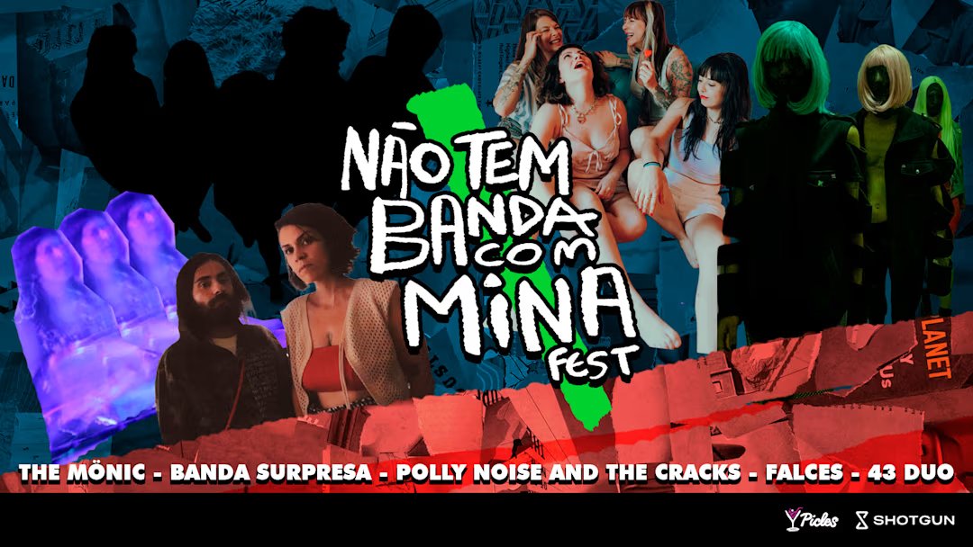 Não Tem Banda C/ Mina - The Monic/Swave/Polly/Falces/43duo