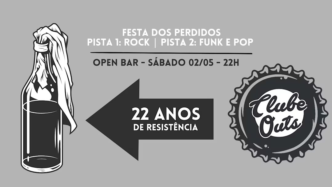 Festa dos Perdidos | Open Bar