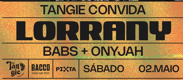 Tangie convida Lorrany