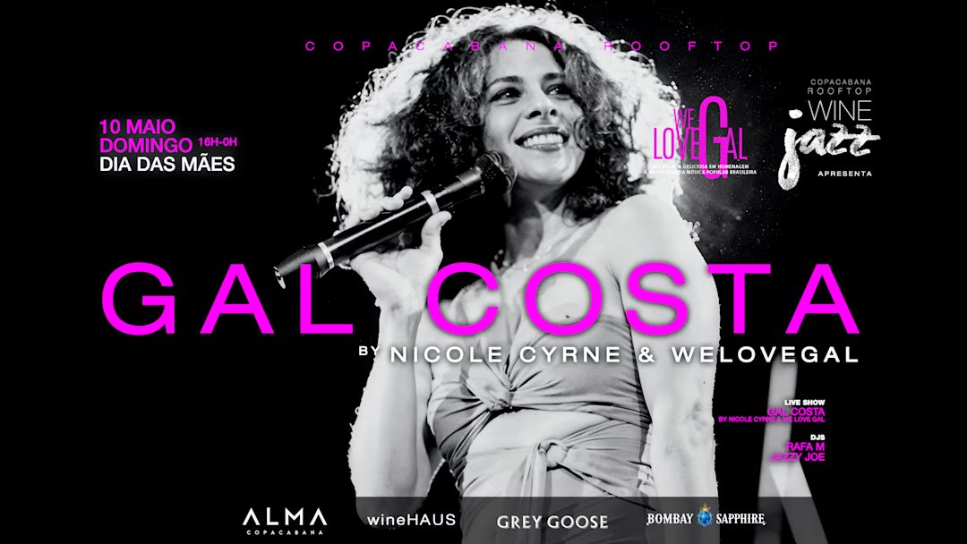Copacabana Rooftop WineJazz Festival 2026 - We Love Gal