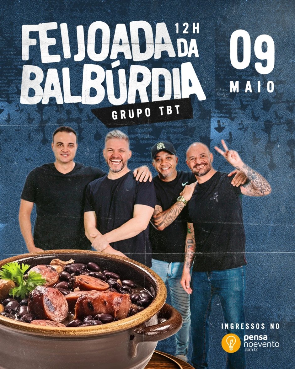 Feijoada da Balbúrdia Grupo TBT