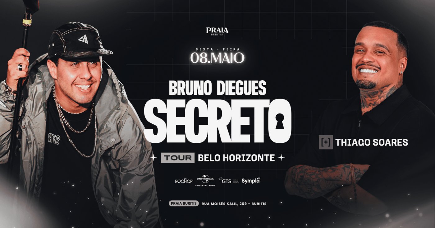 Secreto Tour: Bruno Diegues convida Th Soares