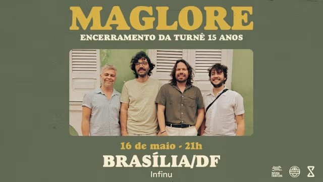 Infinu Recebe Maglore Em Brasília: Encerramento Tour 15 Anos