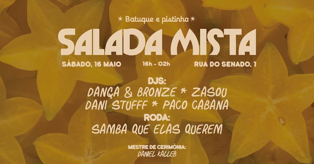 Salada Mista | Com Samba Que Elas Querem E Dança & Bronze