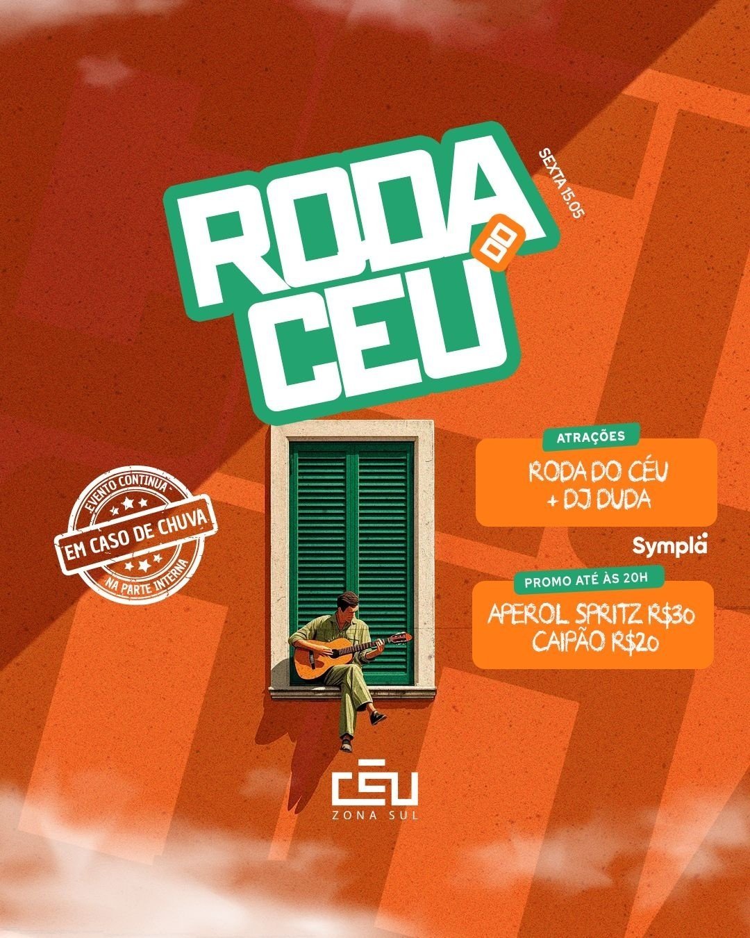 Roda do Céu - Sexta 15/05