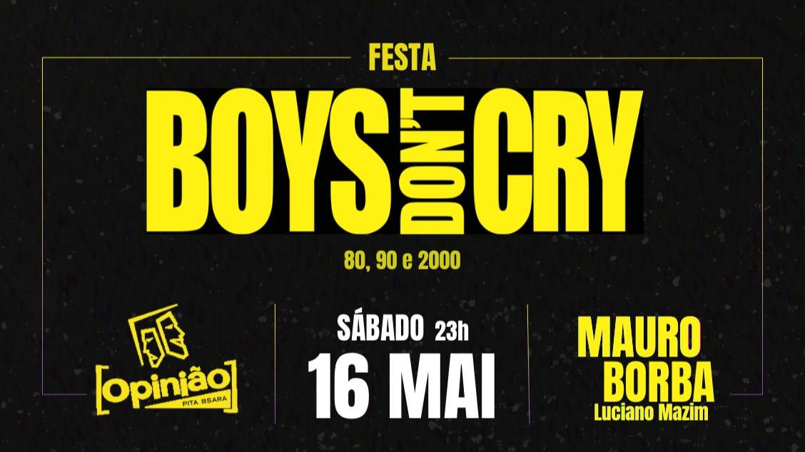 Boys Don’t Cry
