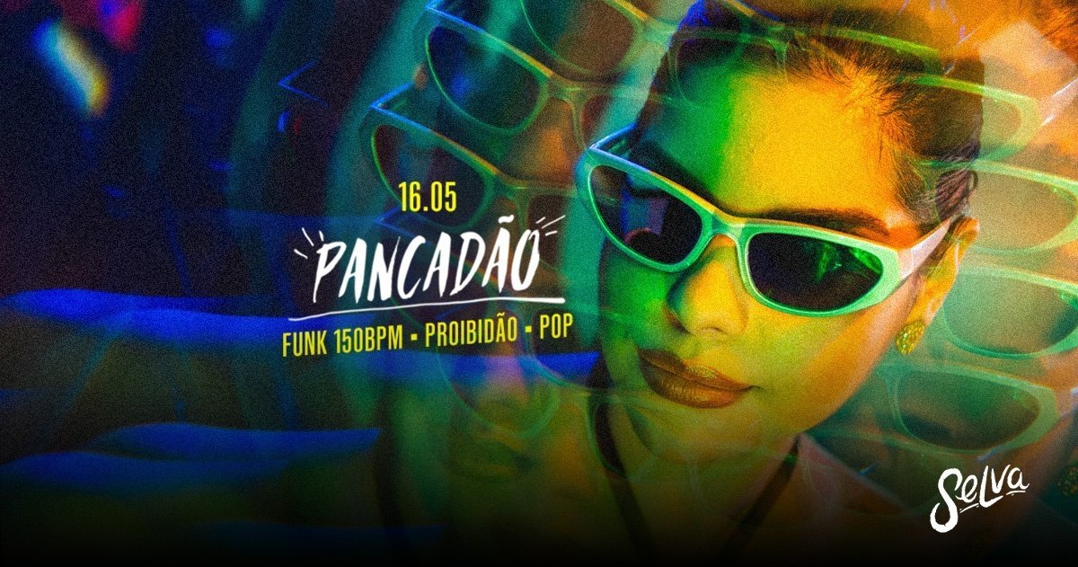 Pancadão na Selva | Funk 150bpm, Proibidão e Pop! | (sábado | 16.05)