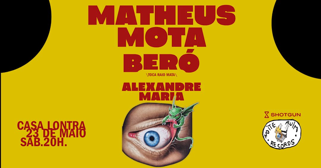 Matheus Mota, Beró (Toca Raio Mata) & Alexandre María