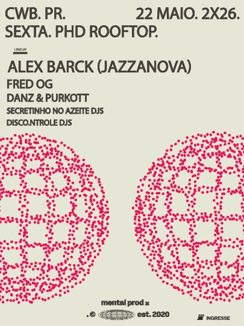 Mental apresenta Alex Barck (Jazzanova)