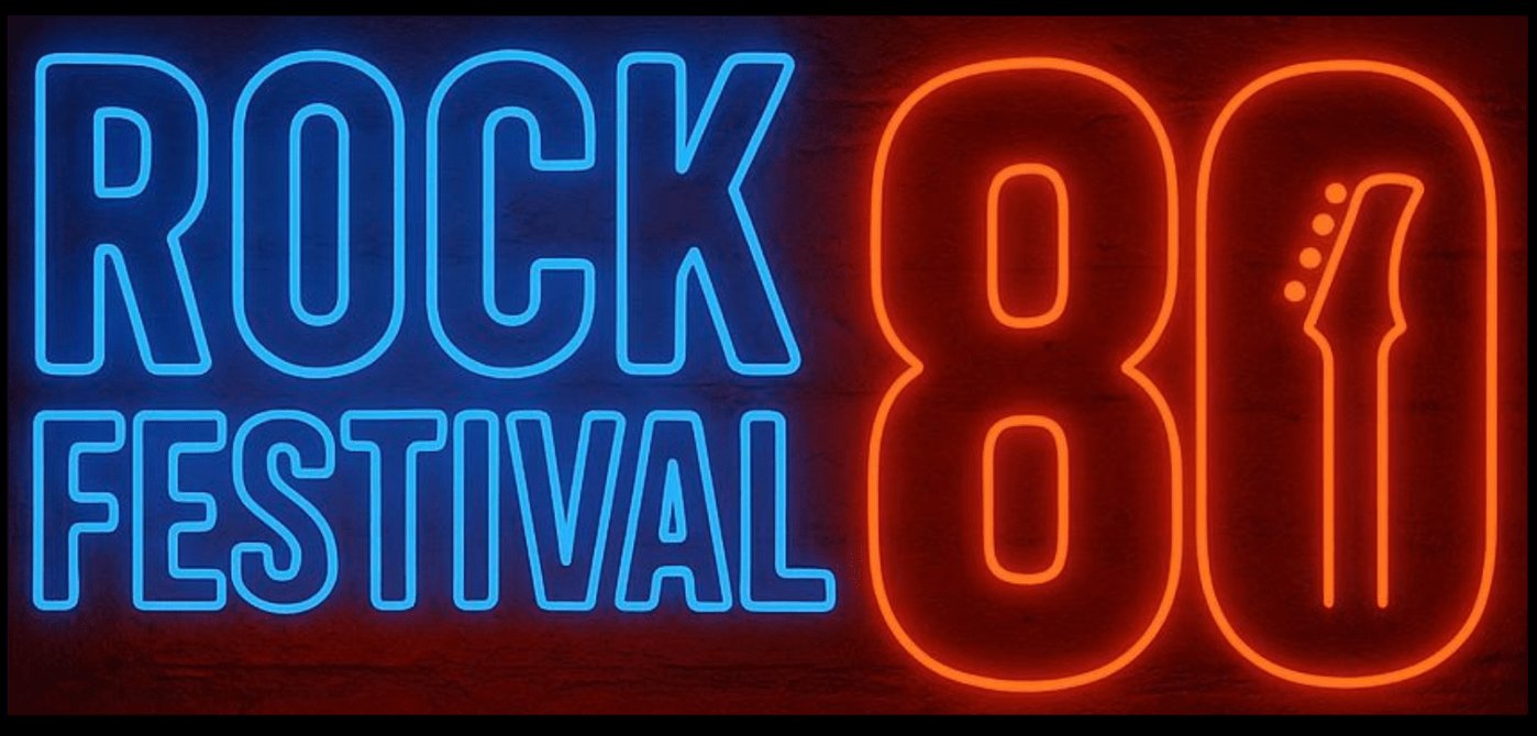 ROCK 80 FESTIVAL Lagoa Parque das Figueiras