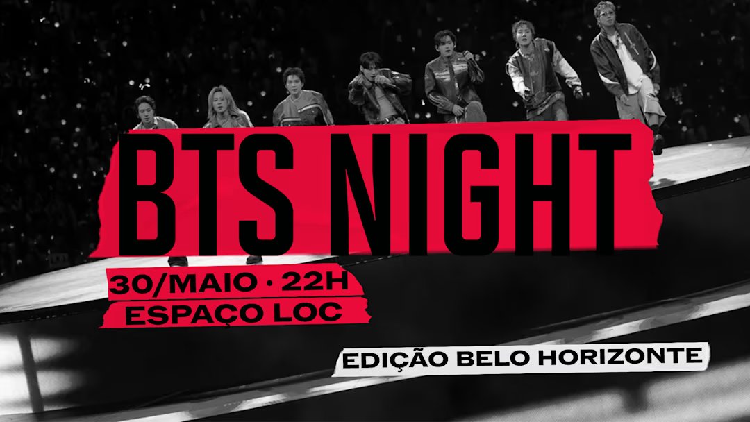 Bts Night Em Belo Horizonte