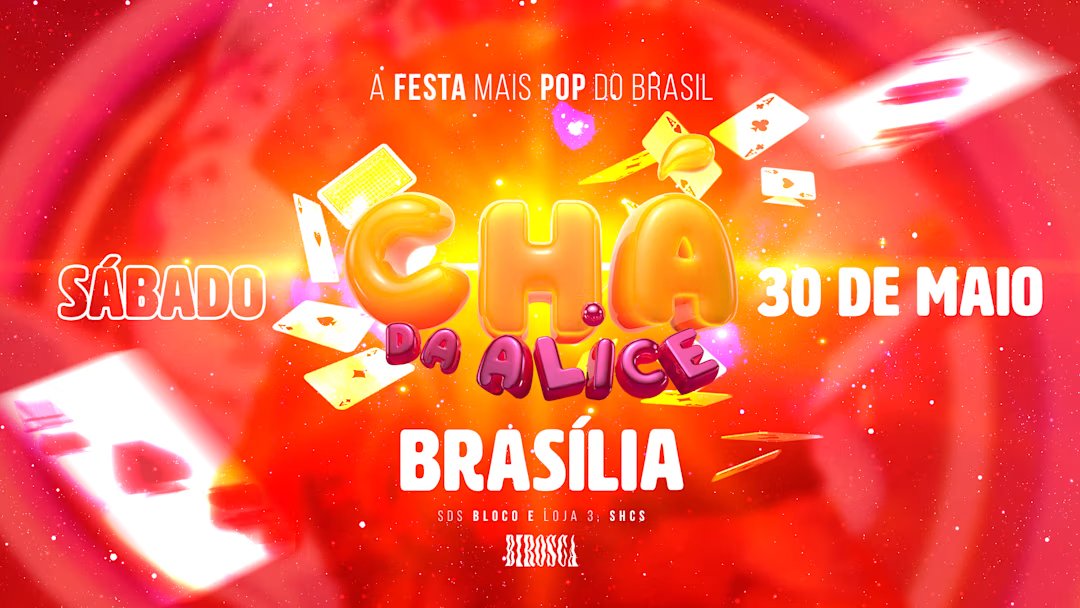 30/05: Chá Da Alice