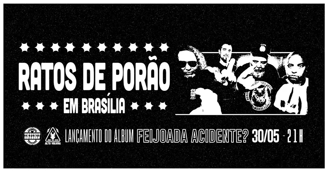 Ratos De Porão Em Bsb: Lançamento Album Feijoada Acidente?