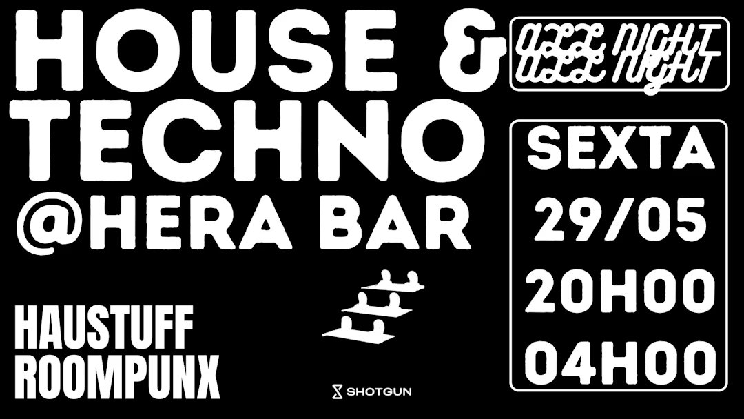 House & Techno All Night (Haustuff + Roompunx)