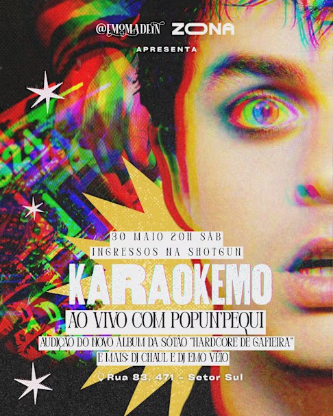 Karaokemo Ao Vivo C/ Ppp + Djs Chaul/Emoveio + Novo CD Sotao