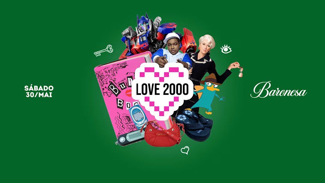 Love 2000 no Terraço Baronesa