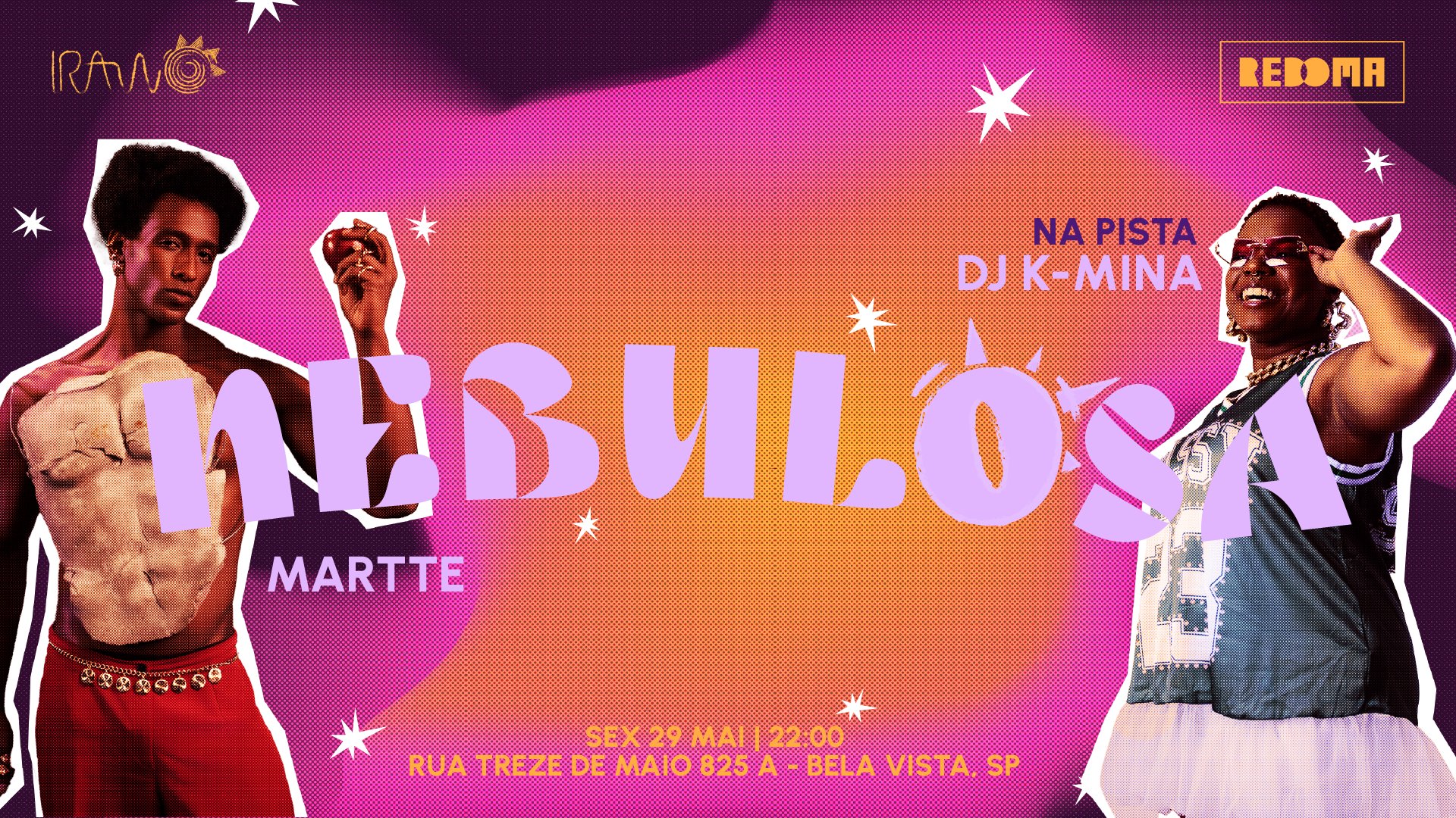 MARTTE E DJ K-MINA NA NEBULOSA 💫