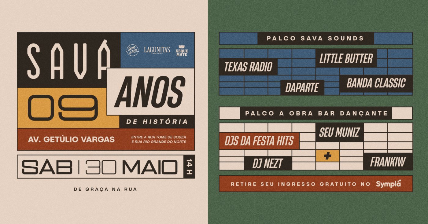 Savá 9 anos na Av. Getúlio Vargas