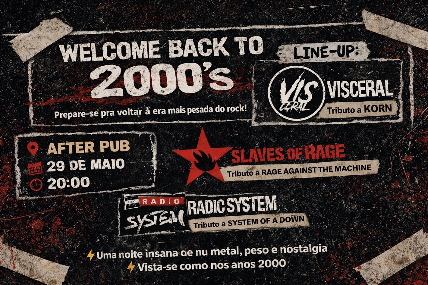 WELCOME BACK TO 2000'S