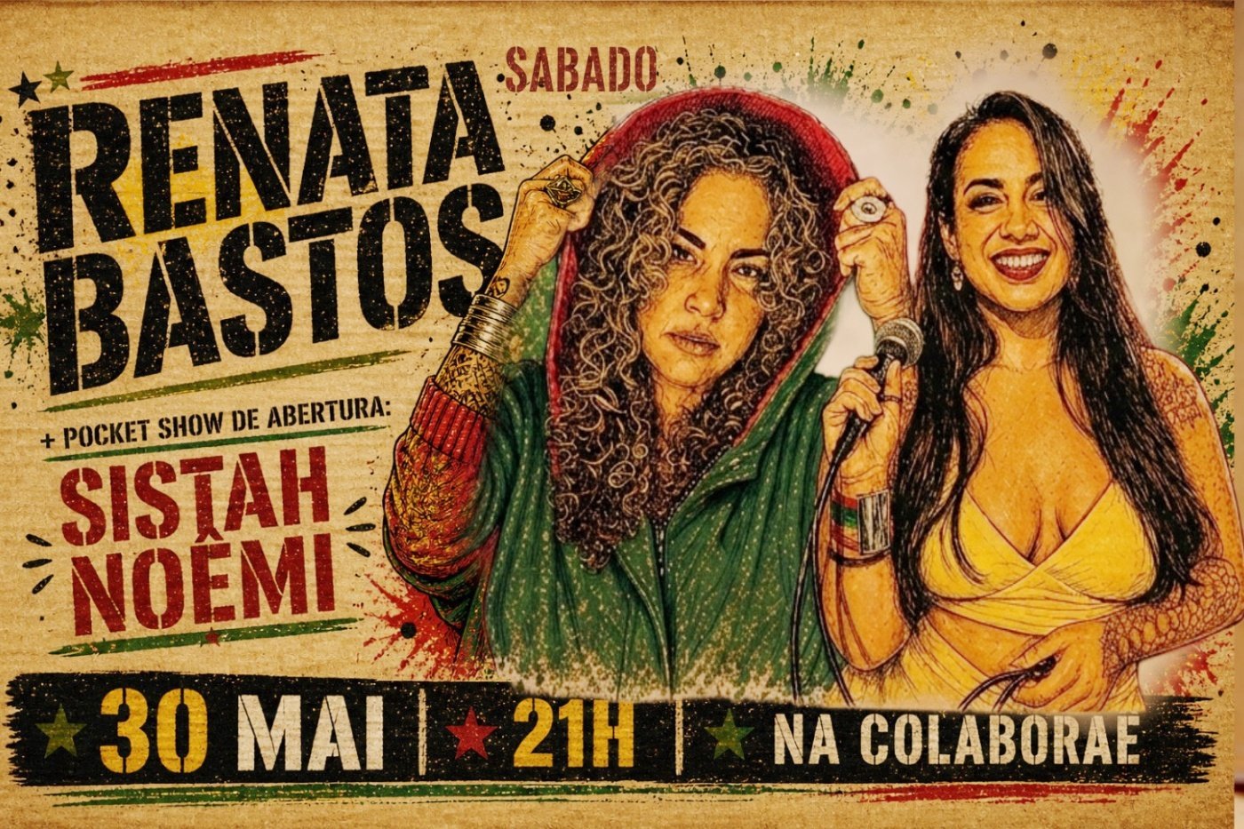 Renata Reggae Session na Colaboraê