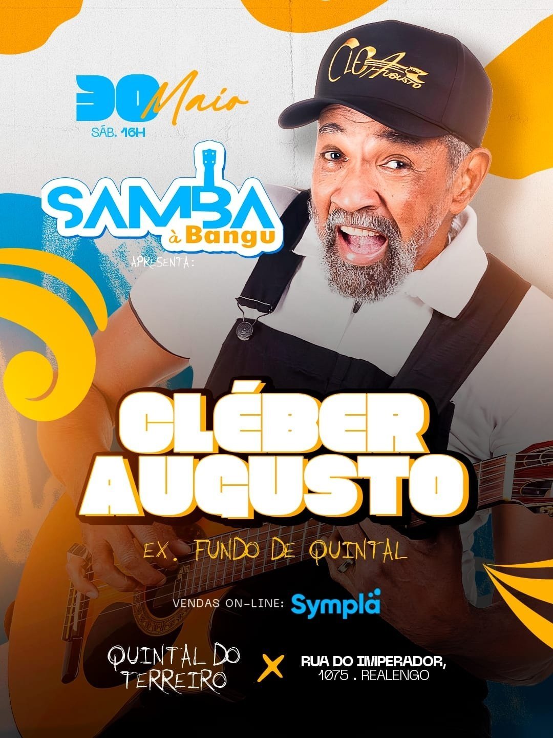 Samba à Bangu recebe Cleber Augusto