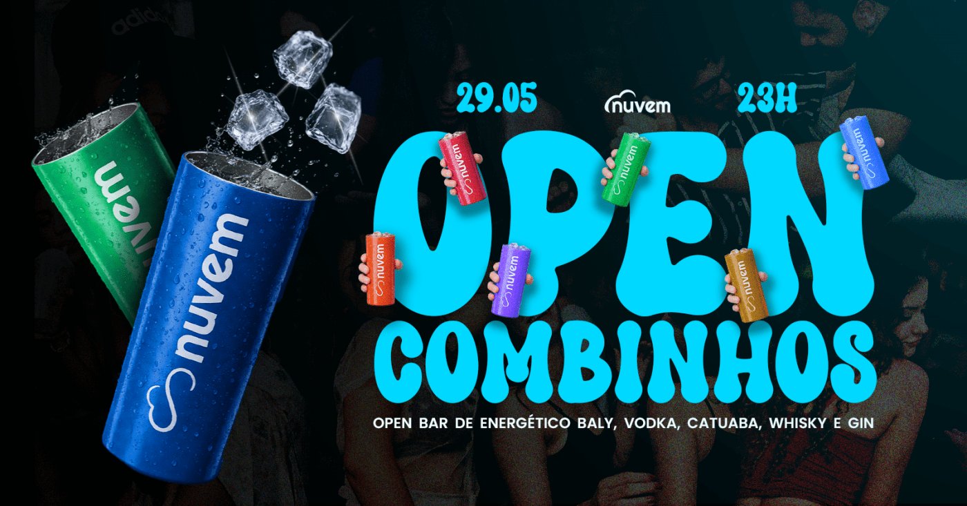 OPEN Combinhos - 29/5