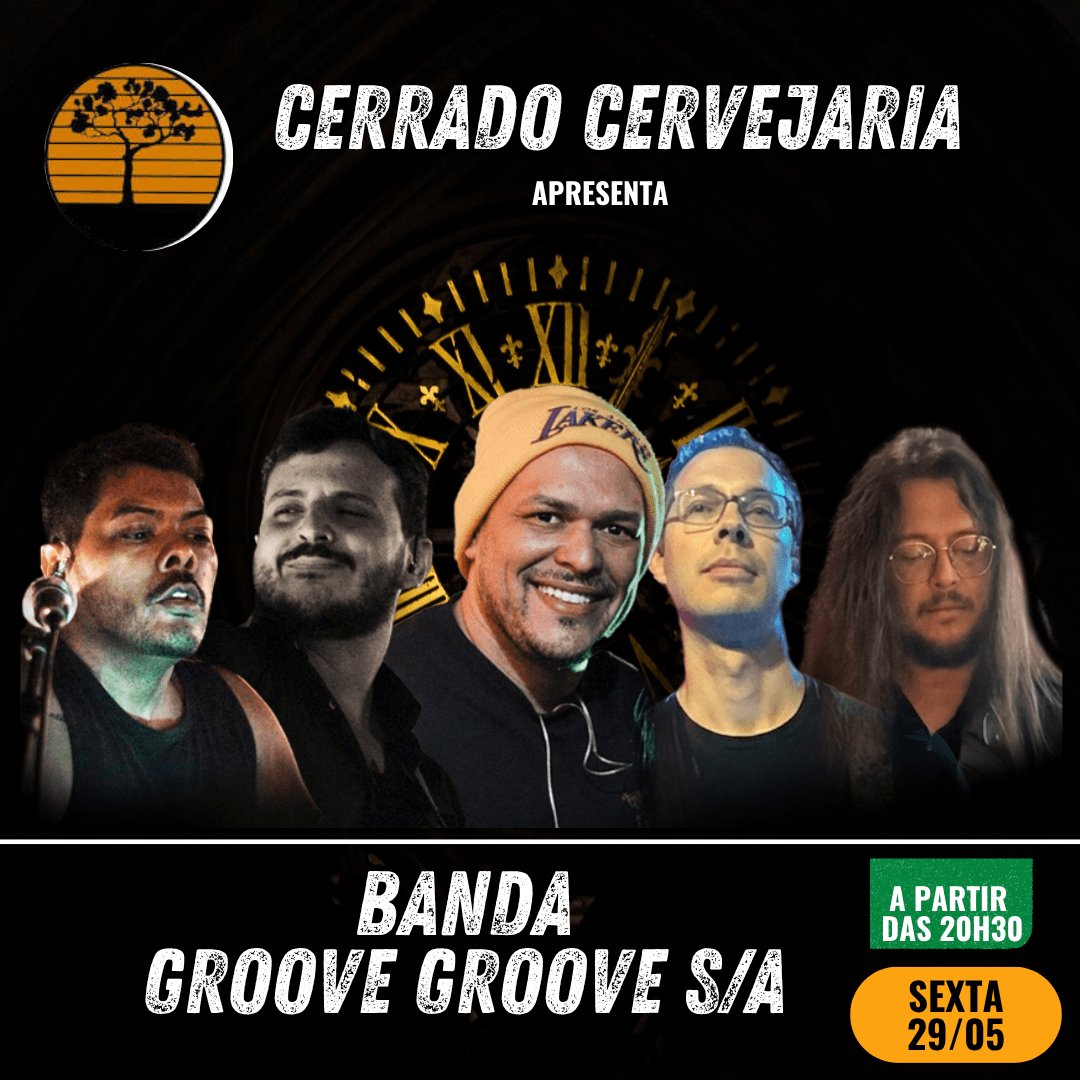 Groove S/A no Cerrado Cervejaria