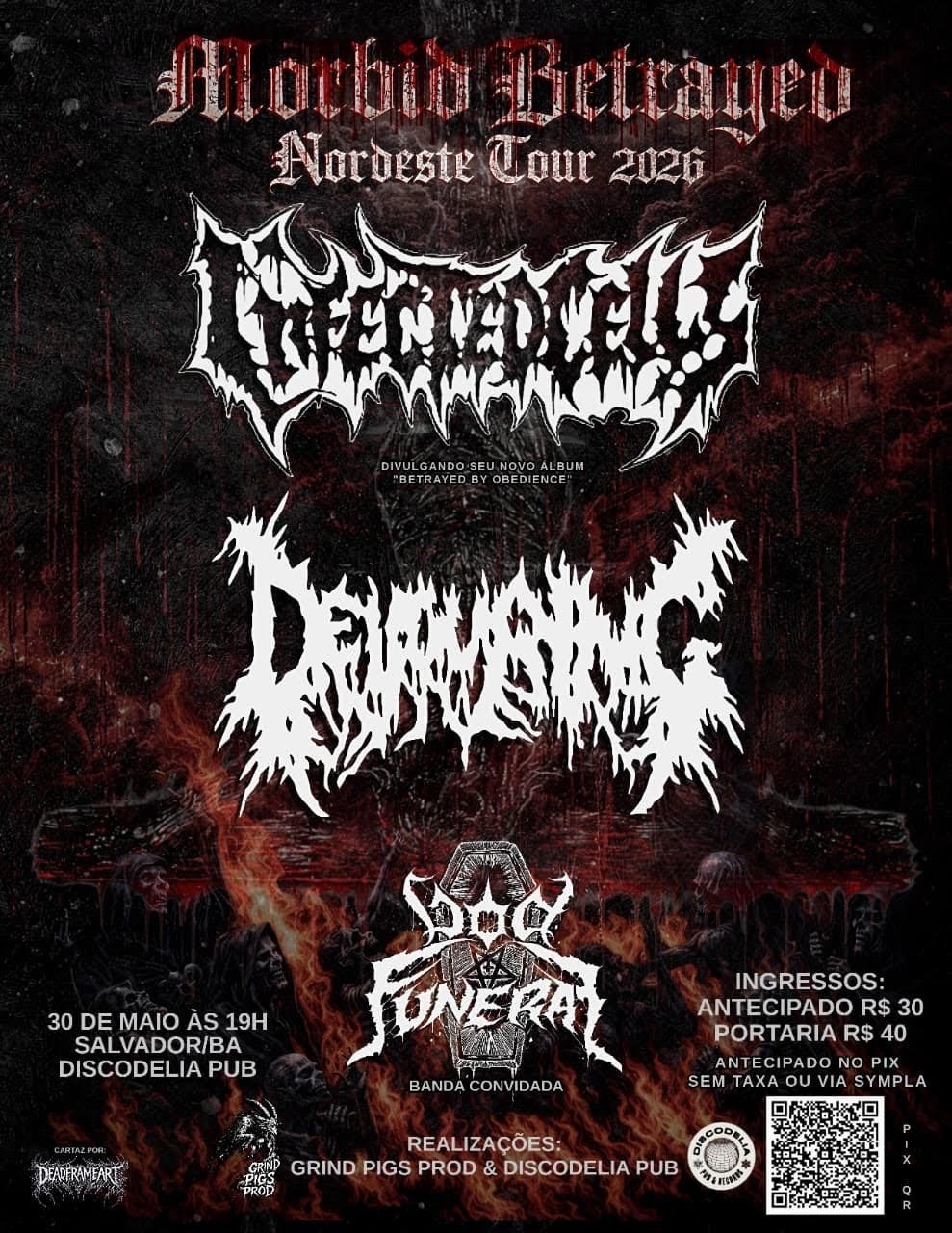 INFECTED CELLS + DEVOURING + GOD FUNERAL