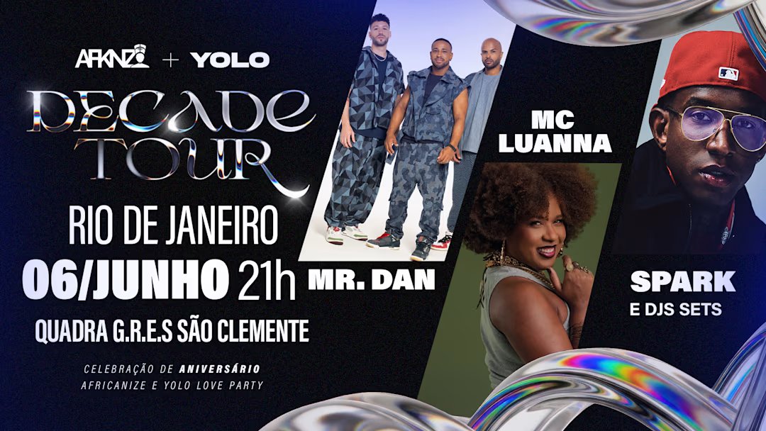 Decade Tour - Yolo Love Party + Africanize