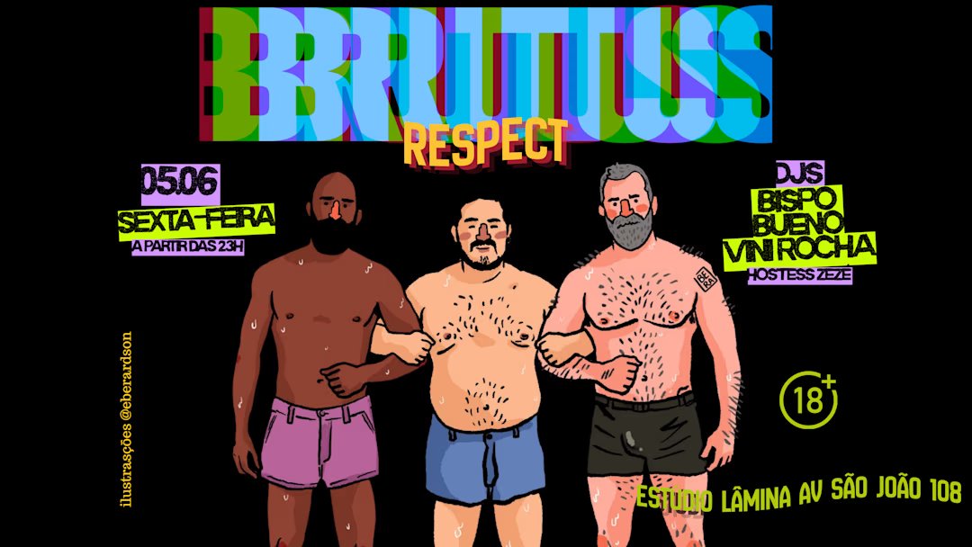 Brutus no Estúdio Lâmina - Respect - Parada LGBTQIAPN++