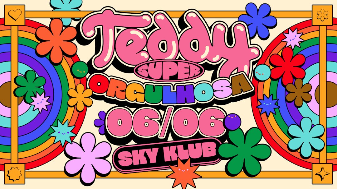 Teddy Super Orgulhosa