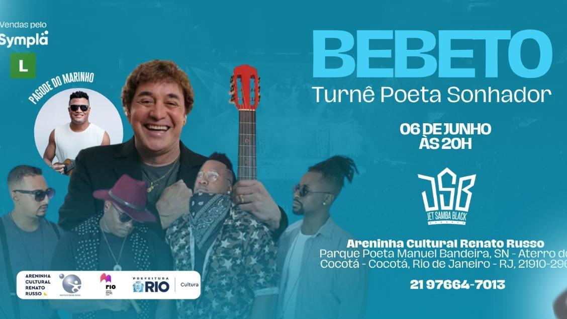 Bebeto - Turnê Poeta Sonhador
