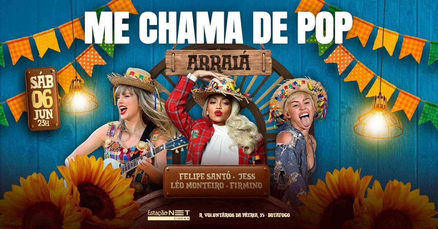 Me Chama de Pop - Arraiá